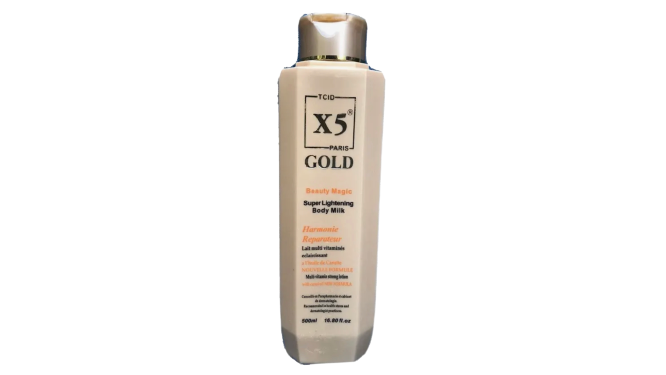Tcid X5 Paris Gold Super Lightening Body Milk