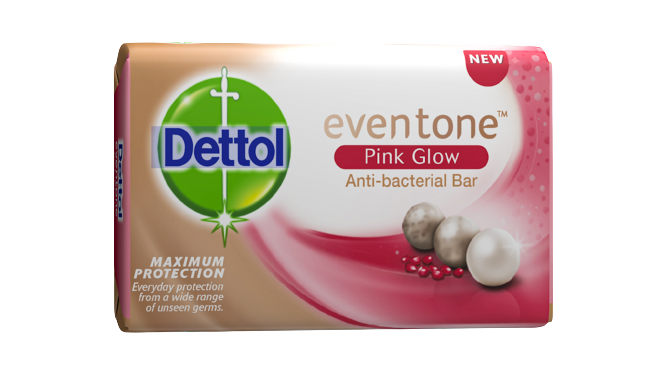 Dettol Even Tone Pink Glow Bar Soap