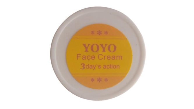 Yoyo Face Cream 3 Days Action