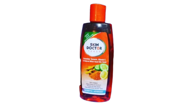 Skin Doctor Toner Cucumber,Turmeric & Vit C