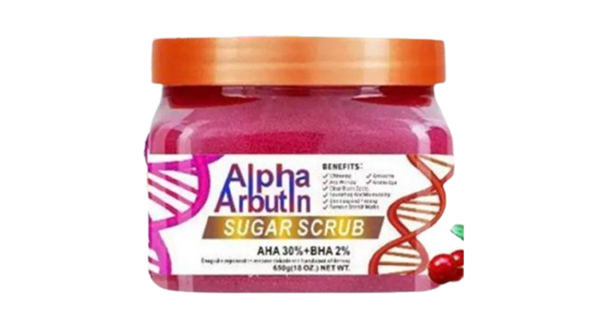 Dr Meinaier Shea Sugar Scrub Alpha Arbutin