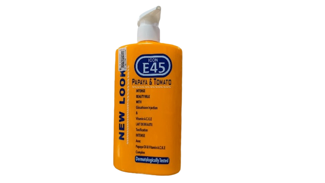 E45 Papaya & Tomato New Look Beauty Milk