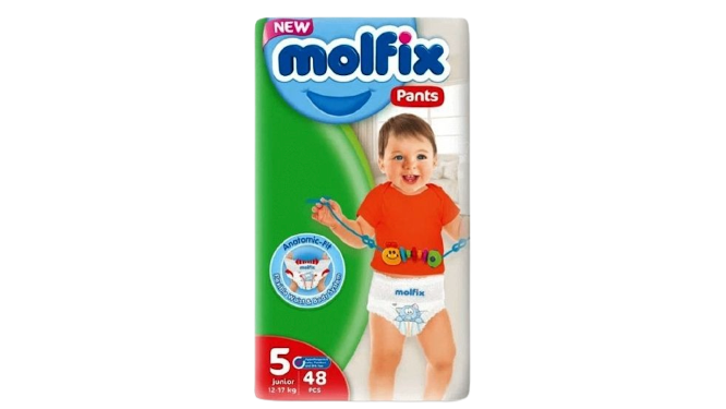 Molfix Baby Pants 5Junior 12-17Kg 70Pcs