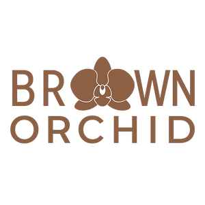 Brown orchid