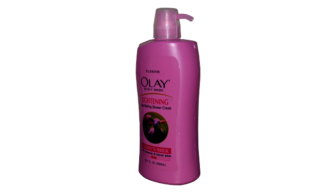 Olay goats milk shower