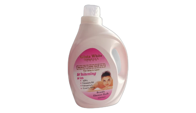 Gluta white beauty shower bath