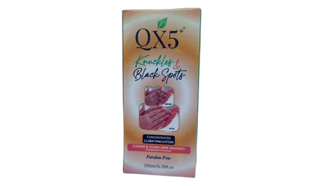 Qx5+ knuckles and black spot