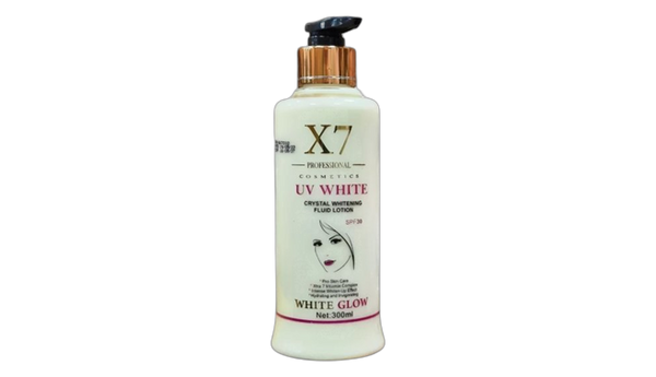 X7 cosmetics uv white fluid lotion