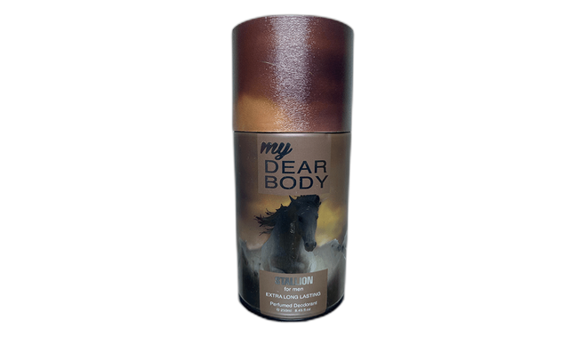 My dear body stallion perfumed deodorant
