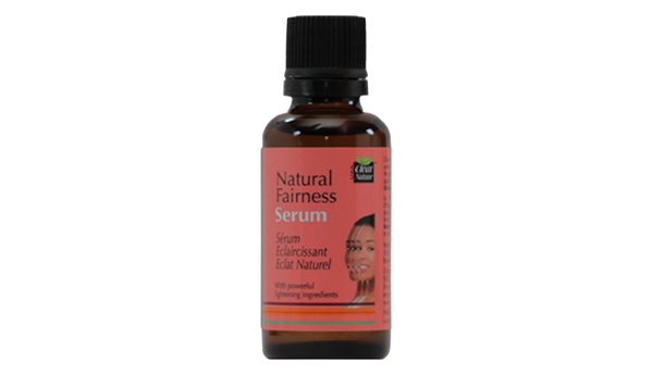 Clear nature serum bottle
