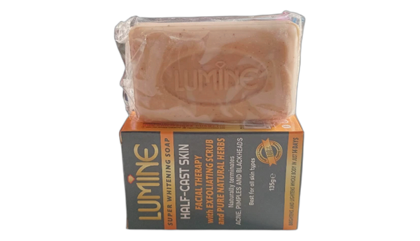 Luminne super whitening soap half cast skin
