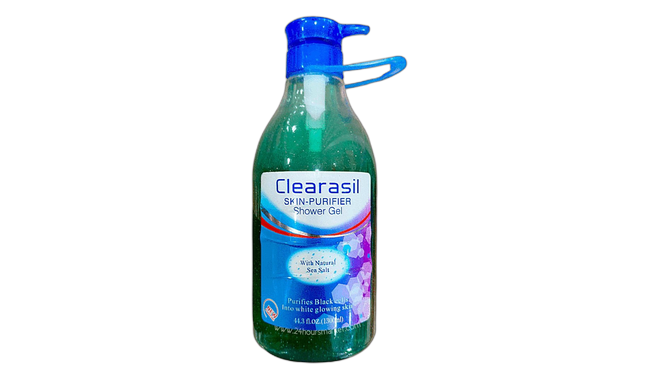 Clearasil skin purifier shower gel