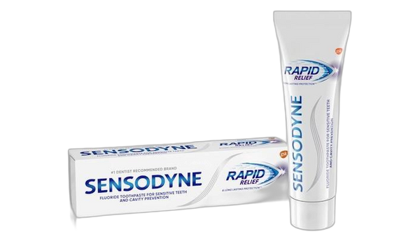 Sensodyne paste rapid relief