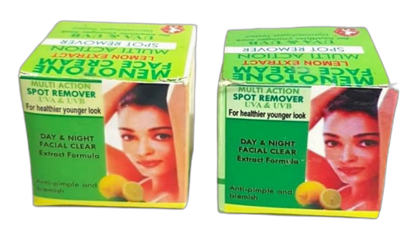 Menotone face cream spot remover multi action