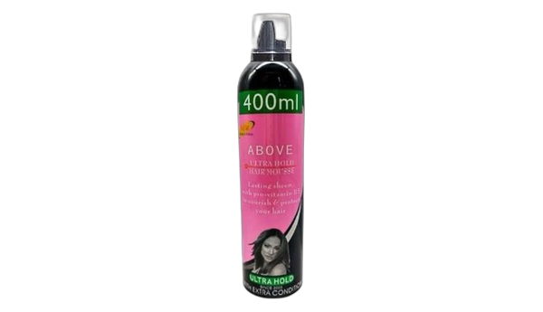 Above hair mousse