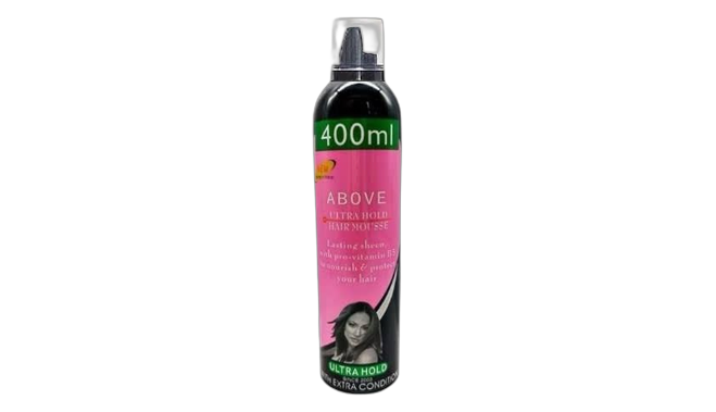 Above hair mousse