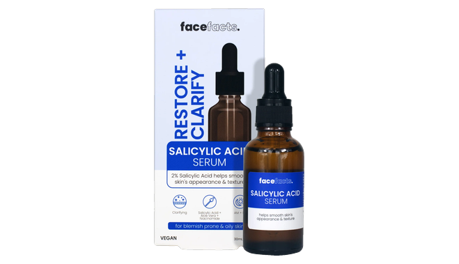 Face Facts Restore + Clarify Salicylic Acid Serum