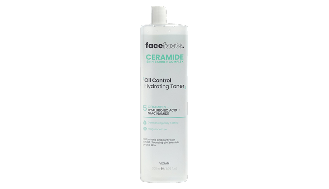 Face Facts Ceramide Oil Control Hydrating Toner