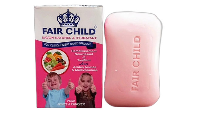 Fair child natural and moisturizing soap