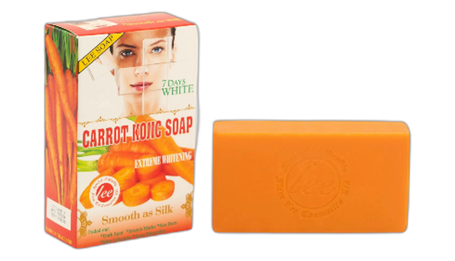 Lee soap carrot kojic soap