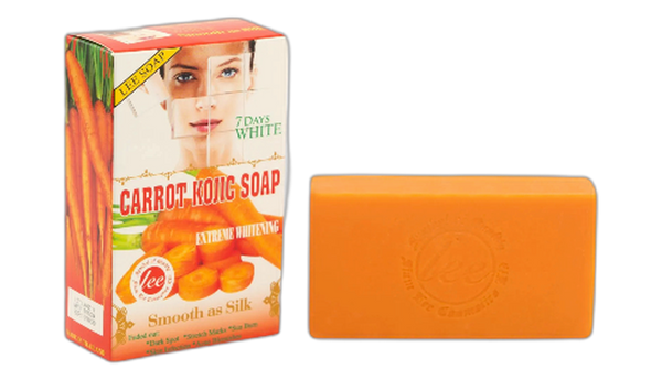 Lee soap carrot kojic soap