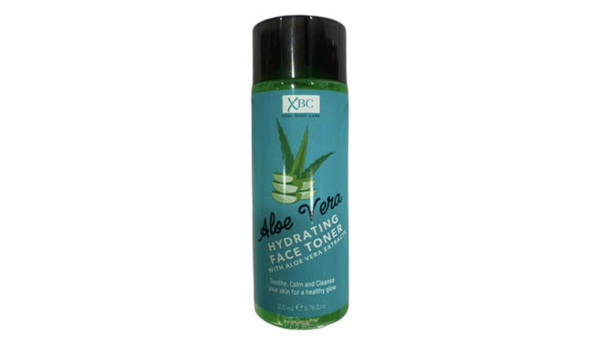 Xbc aloe vera hydrating face toner