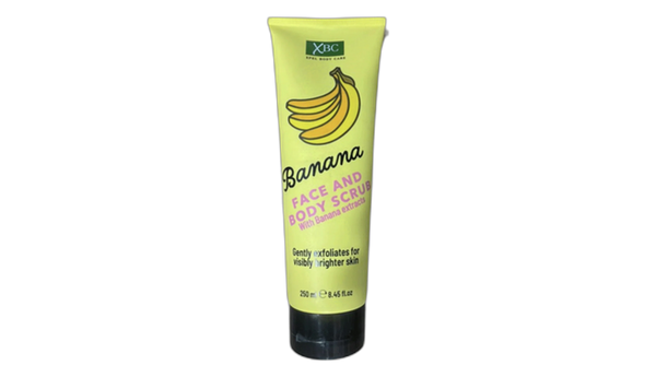 Xbc banana face and boby scrub