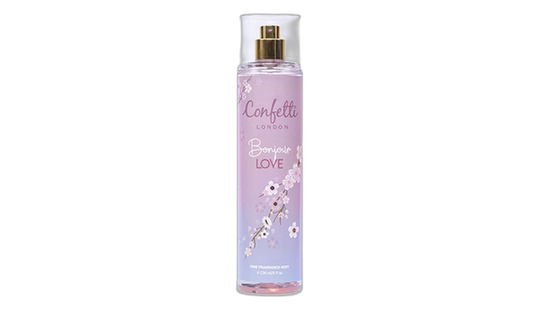Confetti bonjour love fine fragrance mist