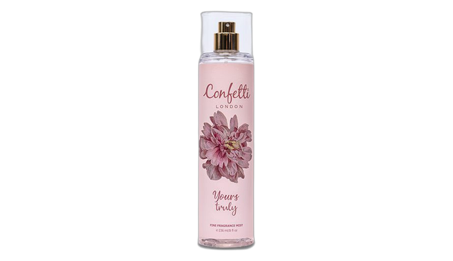 Confetti yours truly fine fragrance mist