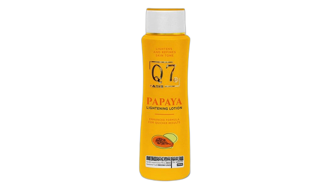 Q7 papaya lotion