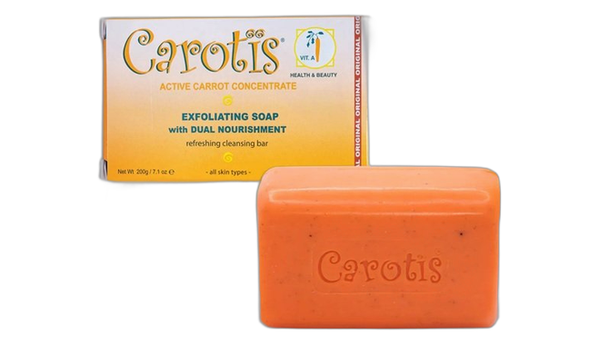 Carotis exfoliating soap