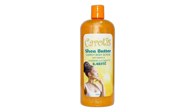 Carotis shea butter carrot body wash