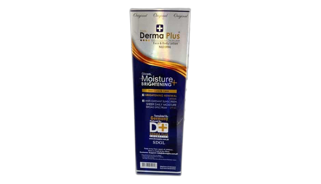 Derma plus moisture brightening lotion