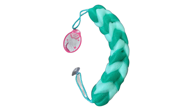 Beautyland exfoliating bath rope sponge