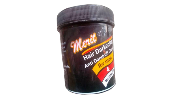 Merit hair darkening and anti dandruff