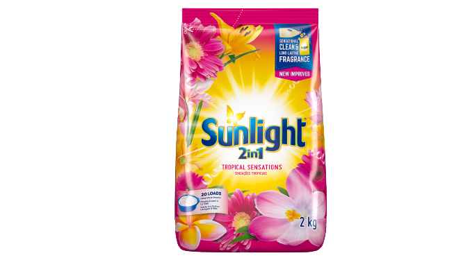 Sunlight 2in1 hand wash powder tropical