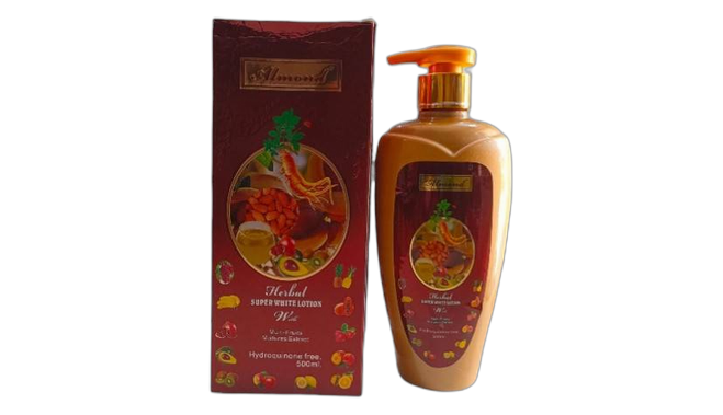 Almond herbal super white lotion