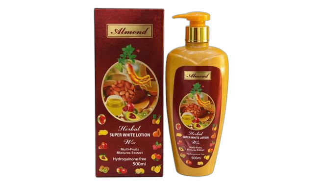Almond herbal super white lotion