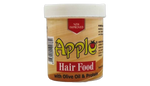 Apple hair with olive oil