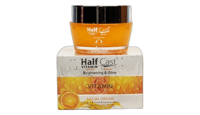 Half cast viitamin c brightening&glow facial