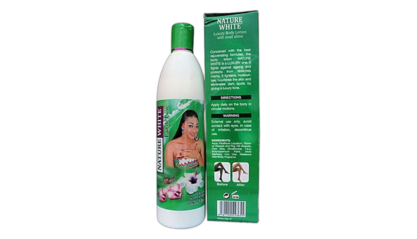 Nature white lotion