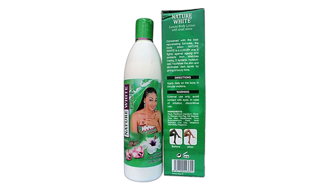 Nature white lotion