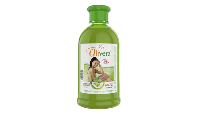 Olivera clarifying shower gel