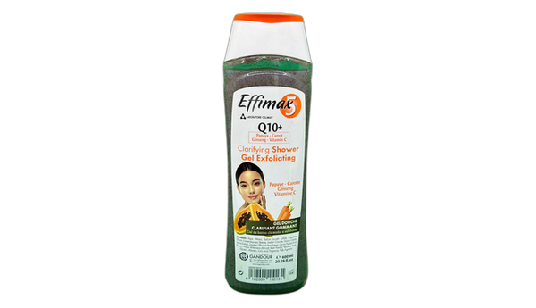 Effimax5 clarifying shower gel exfoliating