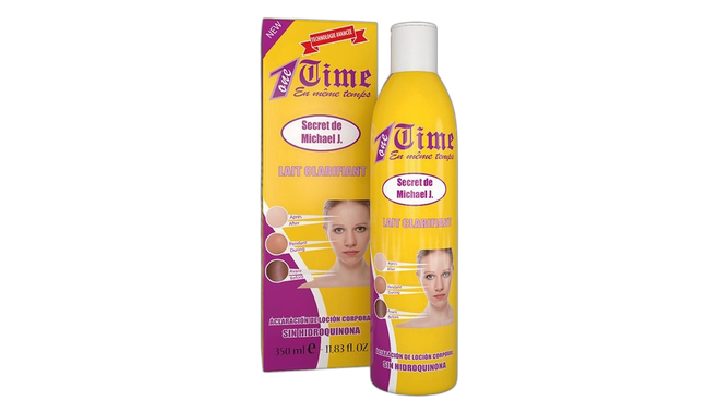 One time secret of micheal j. clarifying body
lotion