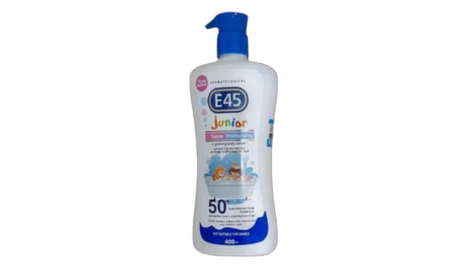 E45 junior teens moisturizing lotion