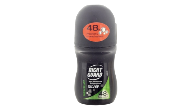 Right guard silver roll on