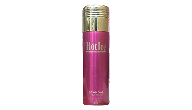 Hot ice scandal body spray