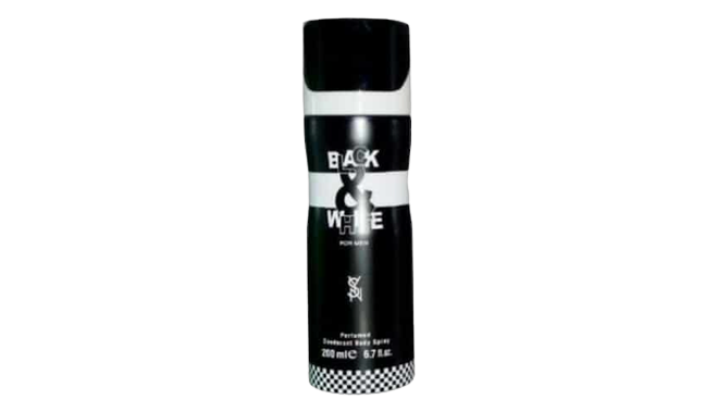 Black and white for men spray