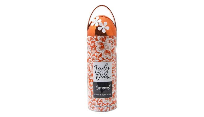 Lady diana caramel body spray